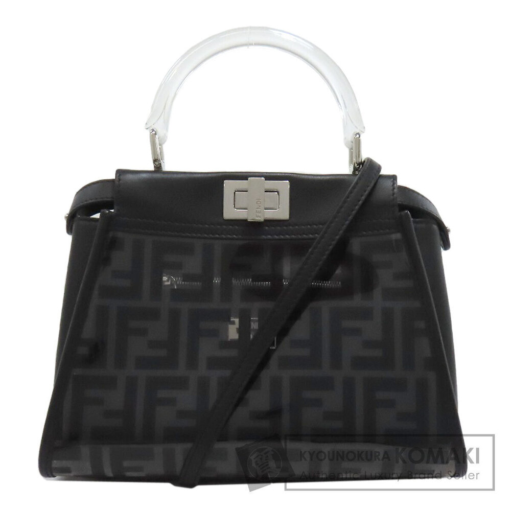 Fendi Peekaboo Handbag Vinyl
